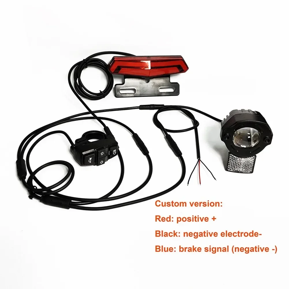 Bike Light Front Rear - Soverup-Juego de luces traseras para bicicleta