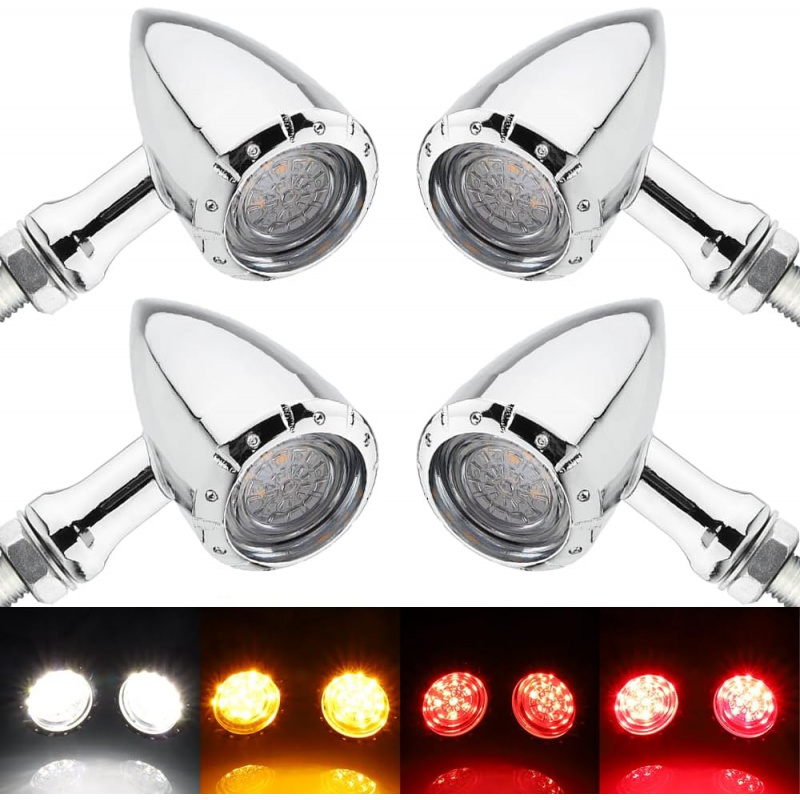 Luz LED de intermitente delant - Bike Light Front Rear reseña y precio