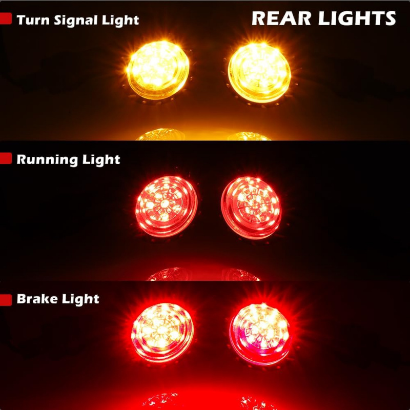 Luz LED de intermitente delant - Bike Light Front Rear reseña y precio