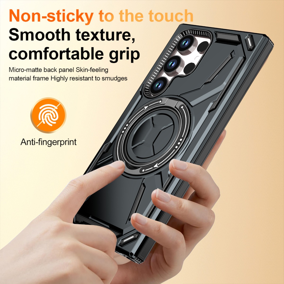 Funda de teléfono para Samsung - Kickstand Adjustable reseña y precio